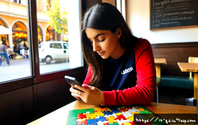 Home 13 소셜 미디어와 인지능력 증강의 관계 - Photorealistic scene of an Italian university student in a bright Milan café, using a smartphone whi...